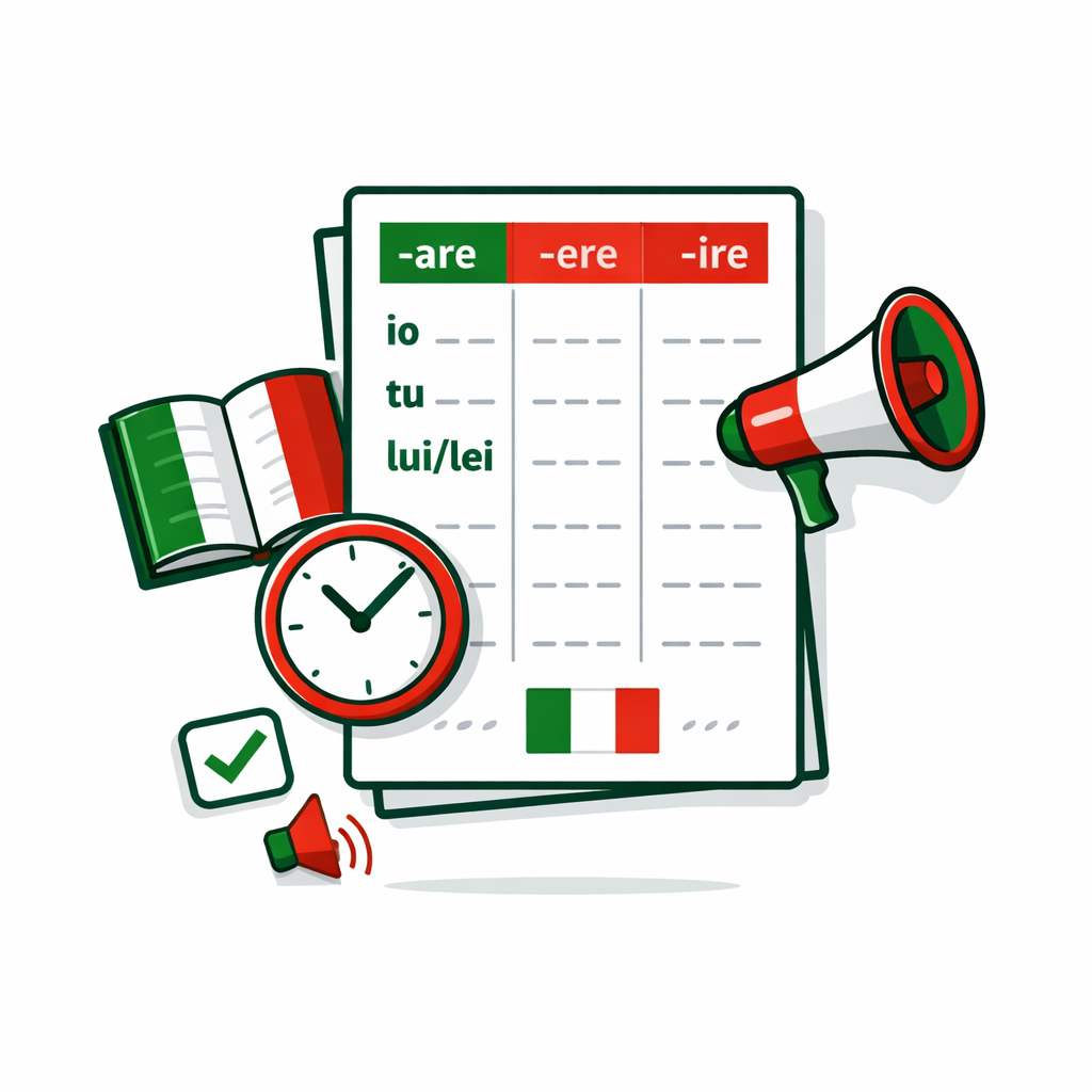 Italian Verb Conjugation Guide